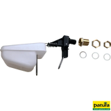 Hochdruckventil mit Schwimmer (schwarz) Anschluß 1/2" oder 3/4" (inkl. Adapter)