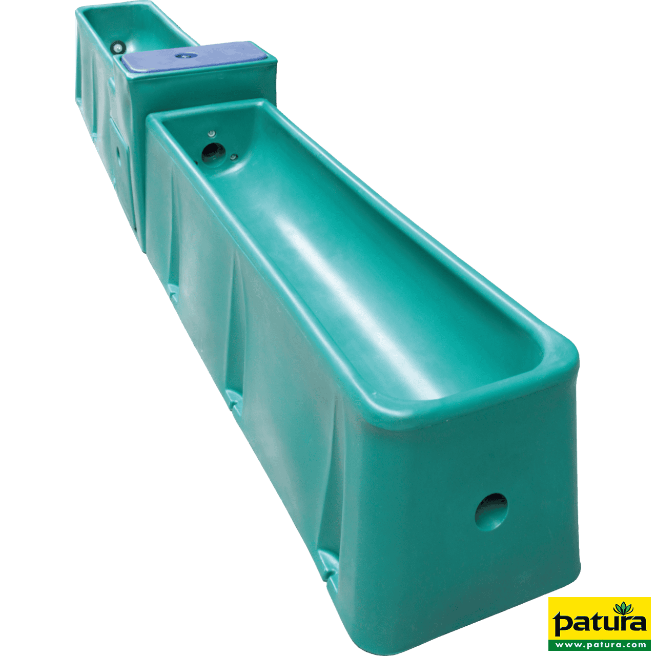 Thermo-Tränkwanne Mod. 6543 Länge 4.3 m, Maxiflow-Schwimmerventil