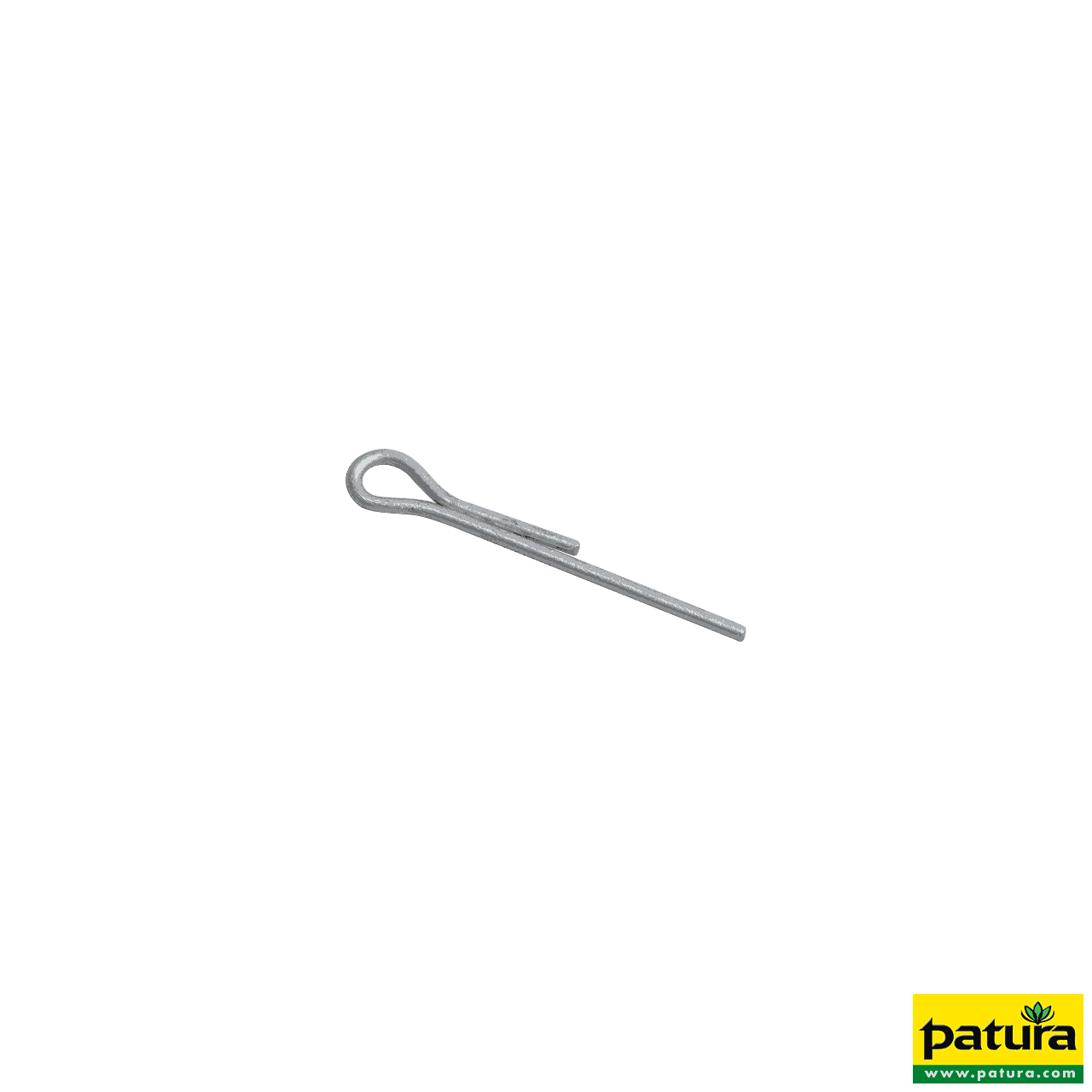 Befestigungs-Clips kurz, für PATURA Hartholz- und Kreuzprofilpfähle