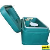 Thermo-Quell Mod. 640, 2 Bälle Isolierte Tränke, 80 Liter