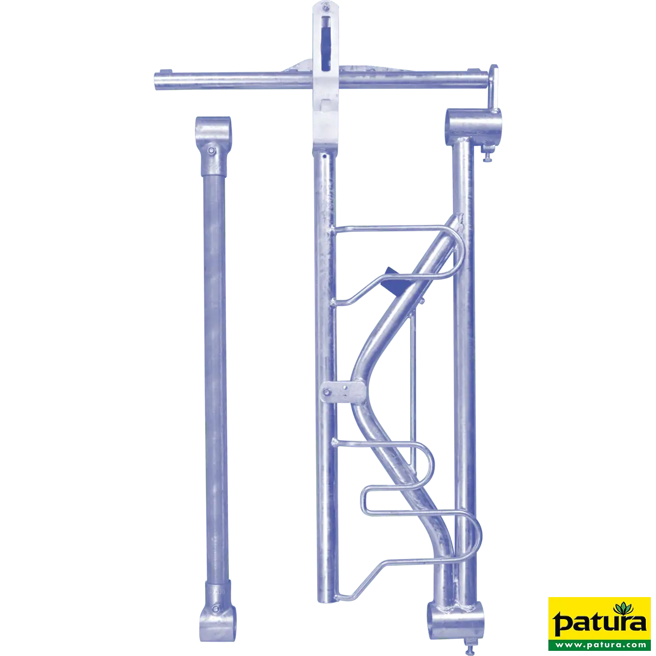 Fressplatz Kälber modular SSV mit Fangbügel und Zwischenstange