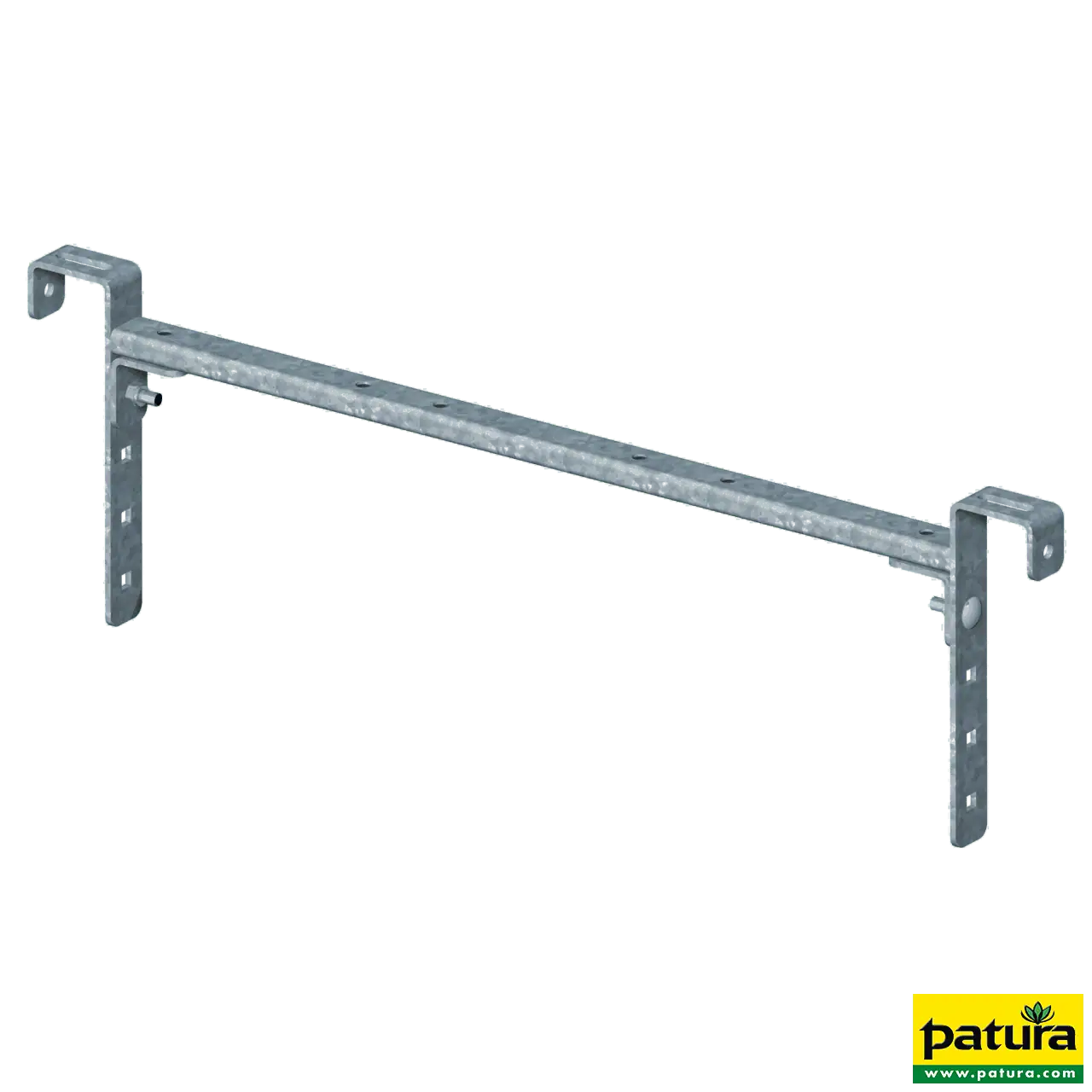 U-Bügel für Gangraufe/ -trog höhenverstellbar, für Boden B= 75 cm