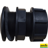 Ablaufgarnitur 1 1/4" für Edelstahltröge Suevia, Kunststoff, 32/41 mm
