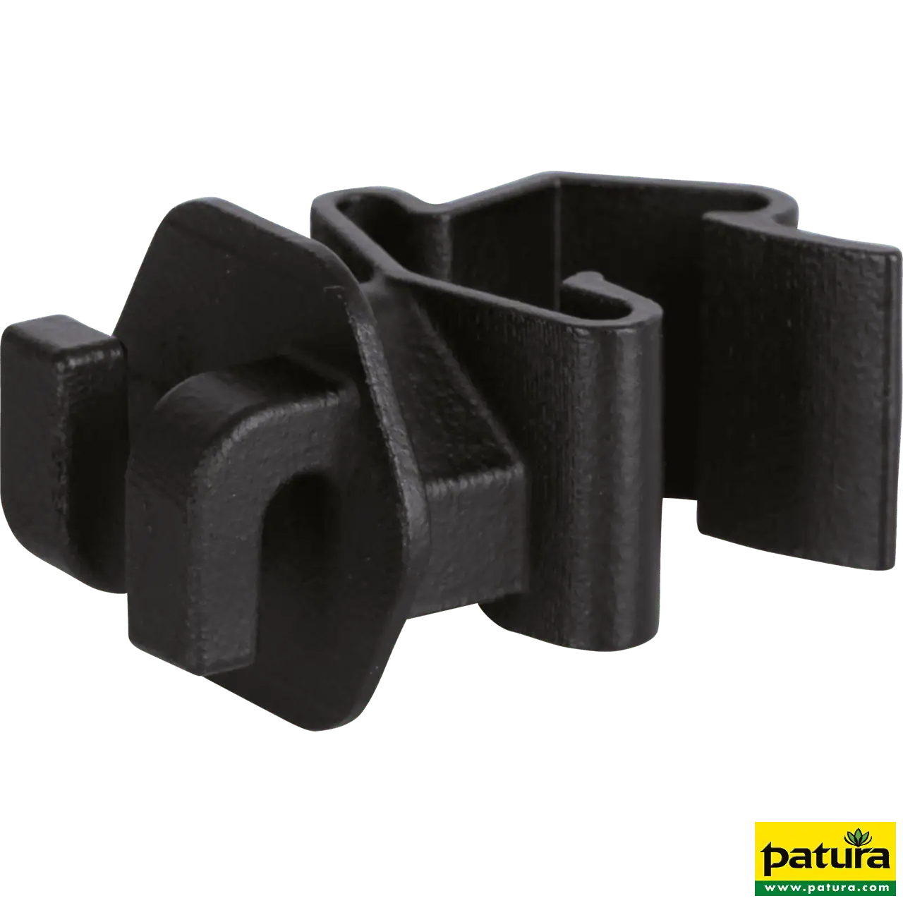 Standard-Isolator für T-Pfosten, schwarz (25 Stück / Pack)