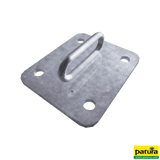 Halter für Nacken- und Nasengurt Boden/Wand und Pfosten 60x60 mm