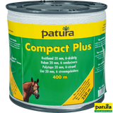 Compact Plus Breitband 20mm, 400 m Rolle 6 Niro 0,20 mm, weiss