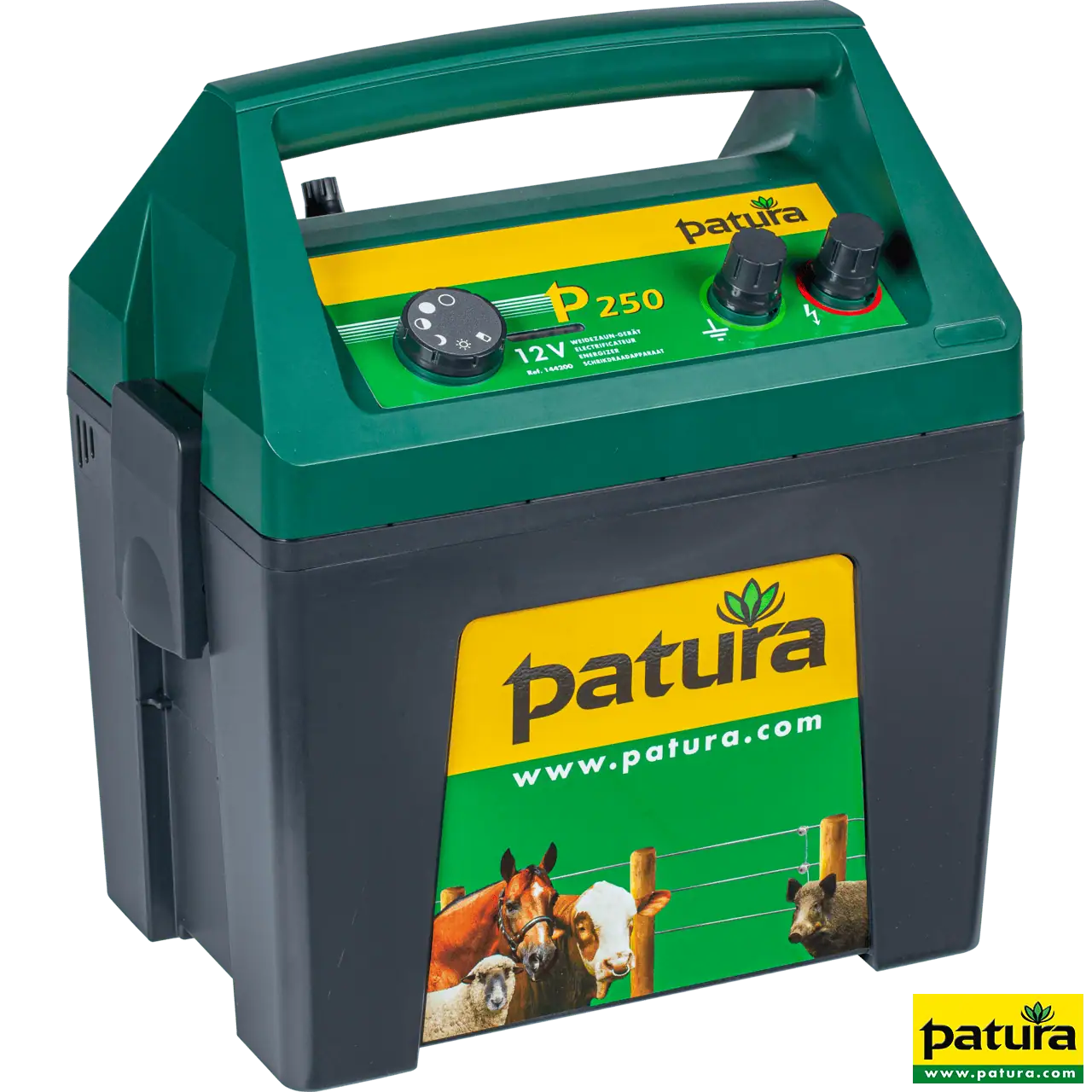 MaxiBox P250, Weidezaun-Gerät für 12 V Akku