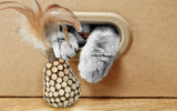 Addicted! Katzenspielzeug, Stick, Raupe, Federn, MADNIP