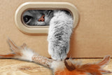 Addicted! Katzenspielzeug, Stick, Raupe, Federn, MADNIP