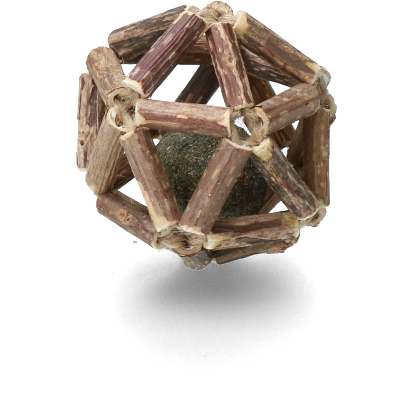 Addicted! Katzenspielzeug Atomium mit Ball, MADNIP