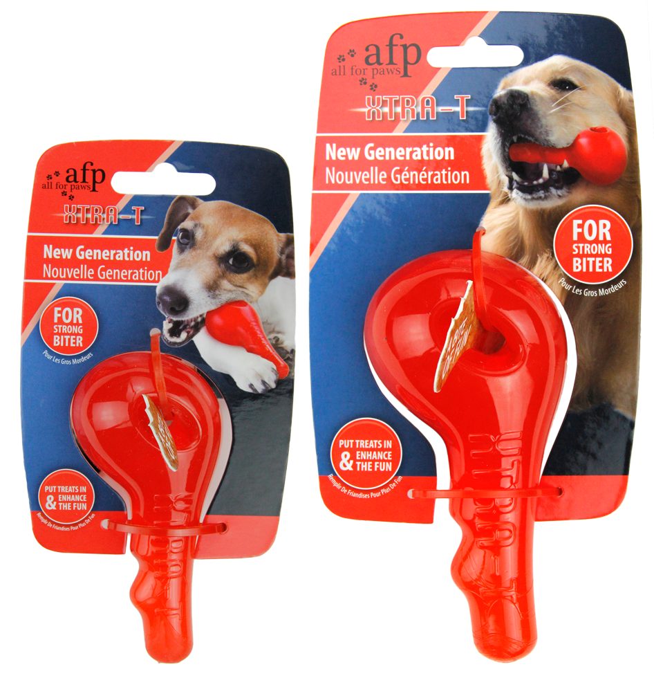 AFP XTRA-T Hundespielzeug, Kautschuk, Large, 14 x 6 x 6 cm