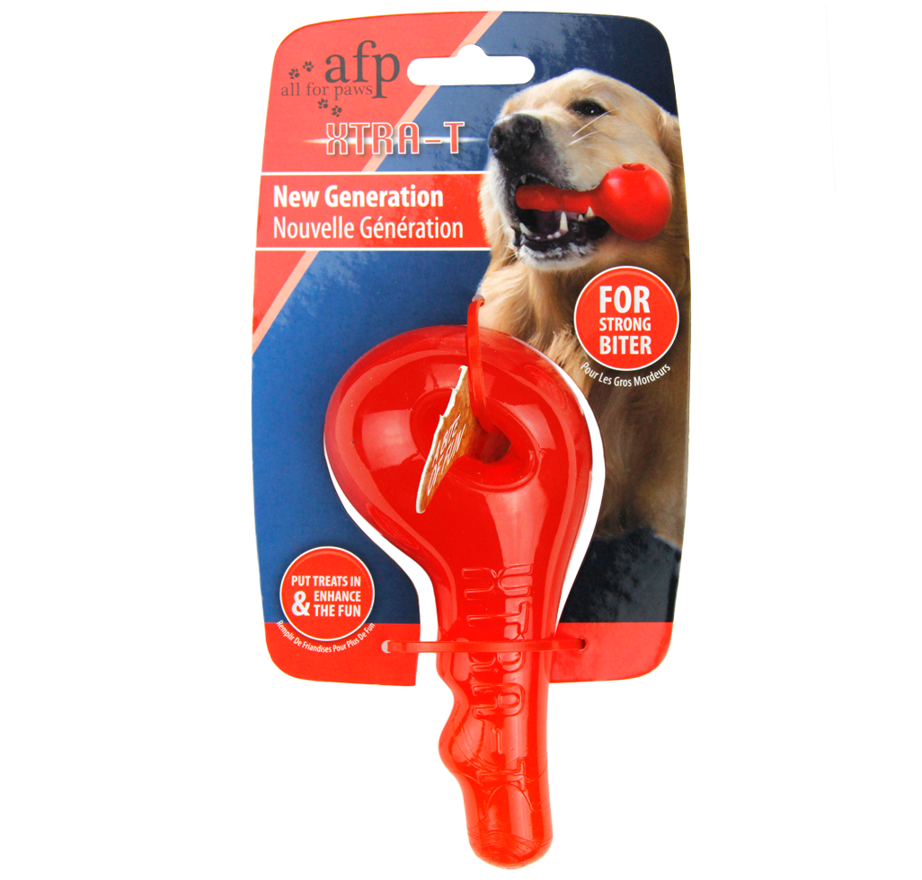 AFP XTRA-T Hundespielzeug, Kautschuk, Large, 14 x 6 x 6 cm