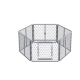 AFP Hunde-Freigehege, 6 Paneele, 155 x 140 x 66 cm