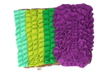 AFP Dig it Schnüffelmatte, rechteckig, 52 x 52 x 4 cm, grün-lila-blau