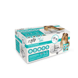 AFP Pro Pet Grooming Kit, Fellpflege Set, 7 Aufsätze, 1,5 l Behälter, leise, 3-stufige Saugkraft