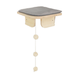 AFP Skywalk Wandplattform, Ecke, 26 x 26 x 12 cm, bis 23 kg, mit Spielkette