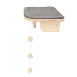 AFP Skywalk Wandplattform, Ecke, 26 x 26 x 12 cm, bis 23 kg, mit Spielkette