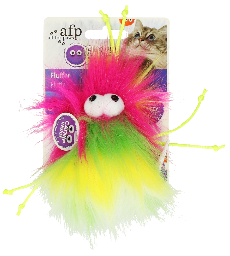AFP Katzenspielzeug Furry Ball, rosa