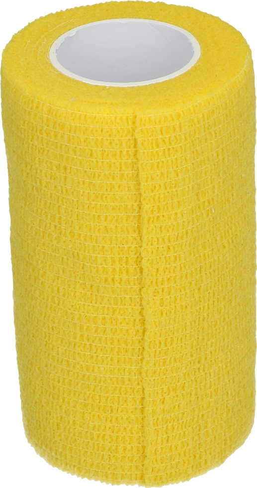Excellent Bandage Animal Profi, selbstklebend, 10 cm, 4,5 m, gelb