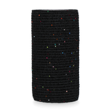 Excellent Animal Glitter Bandage, selbstklebend, elastisch, 10 cm, schwarz