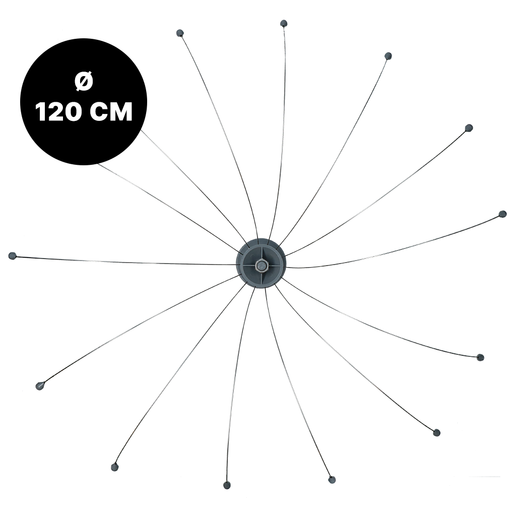 Birdshield Vogelabwehrsystem Longlegs, Ø 120 cm