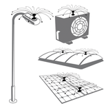 Birdshield Vogelabwehrsystem Longlegs, Ø 120 cm