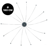 Birdshield Vogelabwehrsystem Longlegs, Ø 180 cm