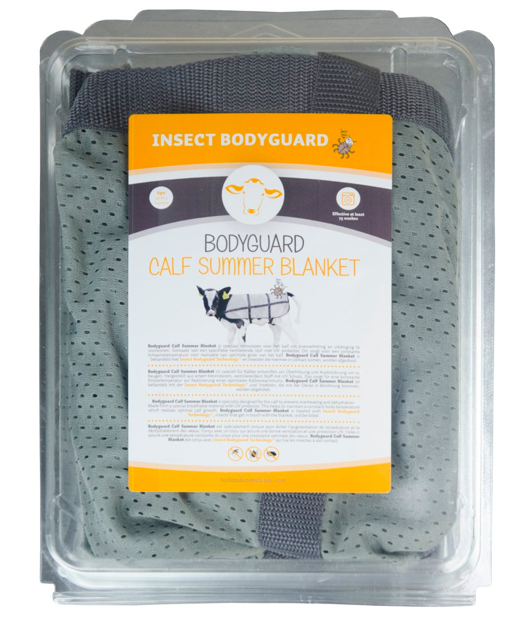 Bodyguard Sommerdecke für Kälber, UV-Schutz, Insect Bodyguard Technology, Rückenlänge 70 cm