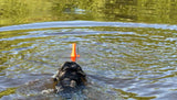 Dog Comets Apportierspielzeug Bobber, TPR-Schaumstoff, grün, 23 cm, Ø 6,2 cm