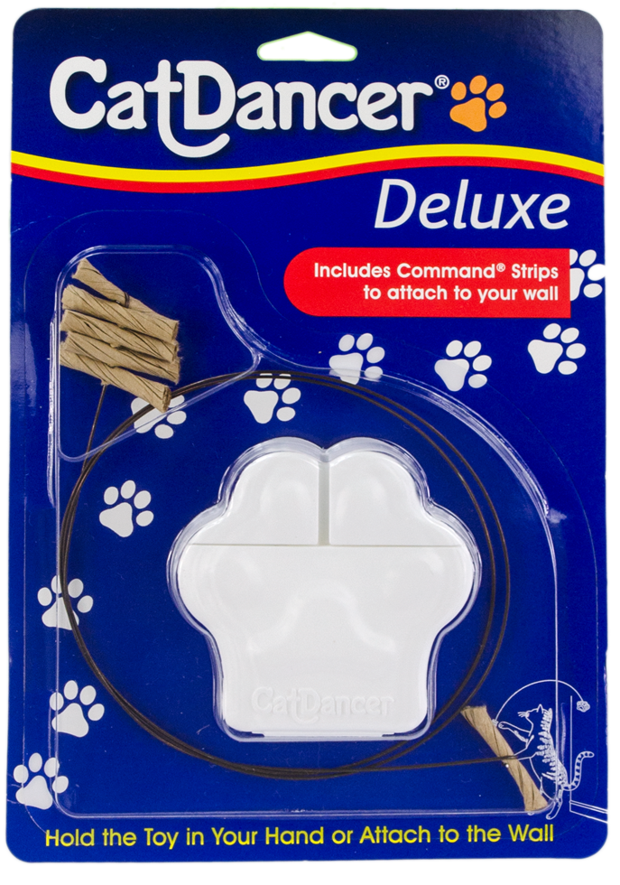 Cat Dancer Deluxe Katzenspielzeug, Draht 90 cm, mit Pappröllchen