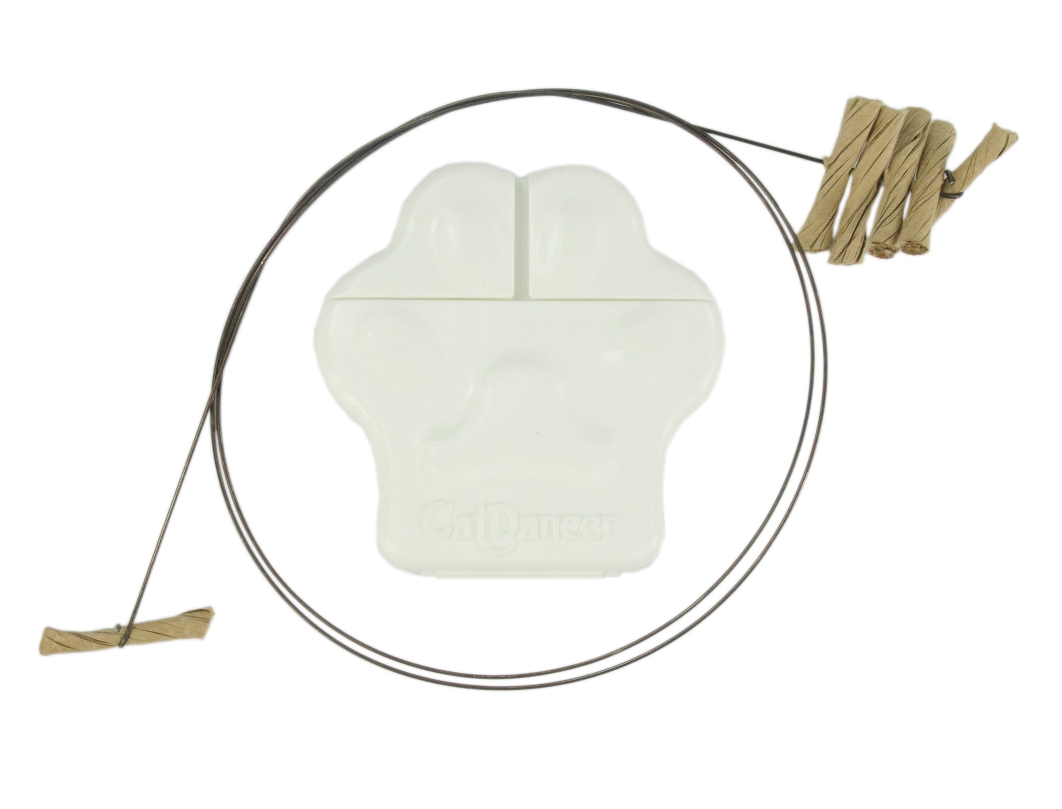 Cat Dancer Deluxe Katzenspielzeug, Draht 90 cm, mit Pappröllchen