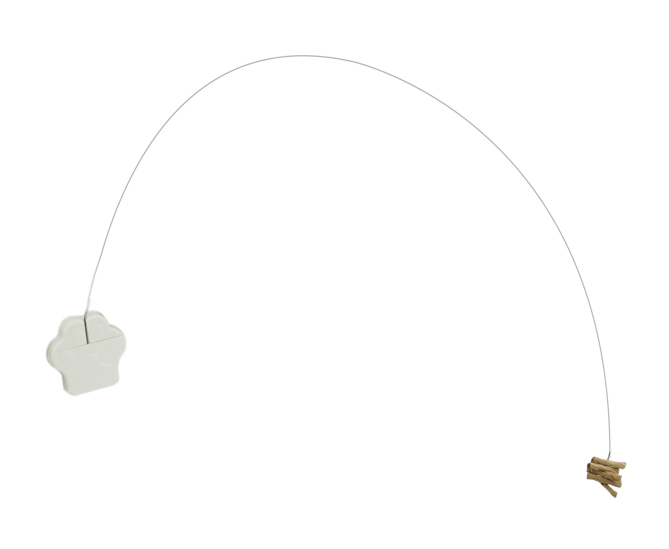 Cat Dancer Deluxe Katzenspielzeug, Draht 90 cm, mit Pappröllchen