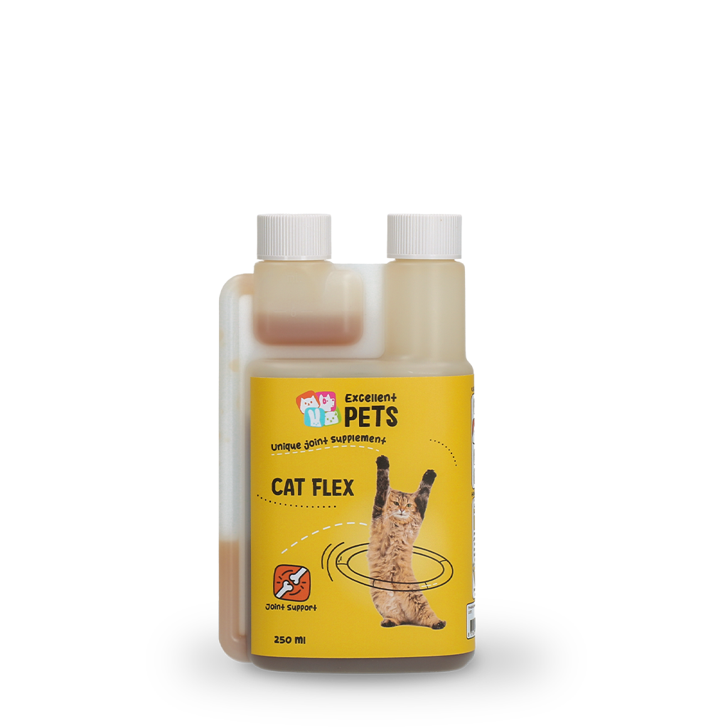 Excellent Pets Cat Flex, Ergänzungsfuttermittel Katze, Gelenke, 250 ml