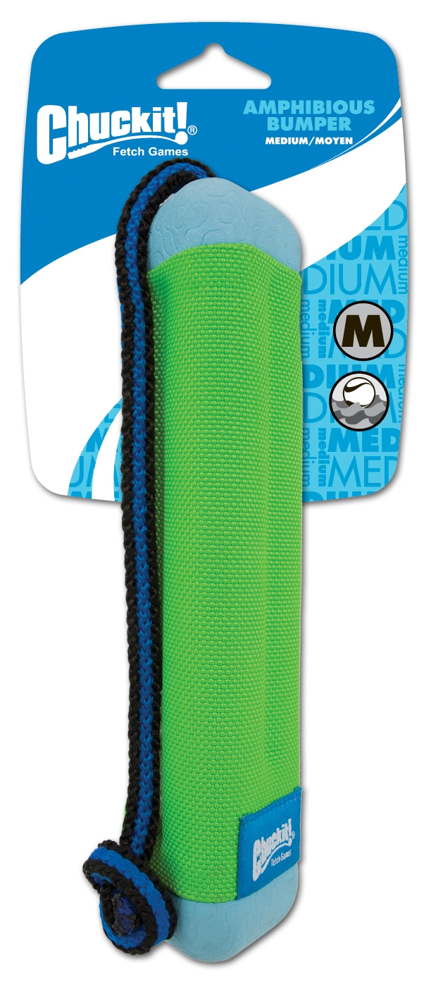 Chuckit! Apportierspielzeug, Amphibious Bumper, M, Ø 5 cm, 25 cm