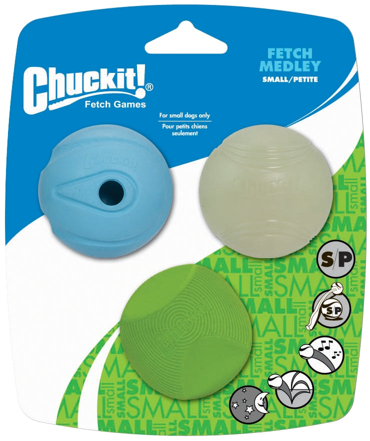 Chuckit! Hundeball-Set, S, Ø 5 cm, 3 Stk