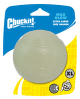 Chuckit! Max Glow Ball, XL, Ø 9 cm, Gummi
