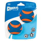 Chuckit! Hundeball, Ultra Squeaker, Ø 6 cm, 2 Stk