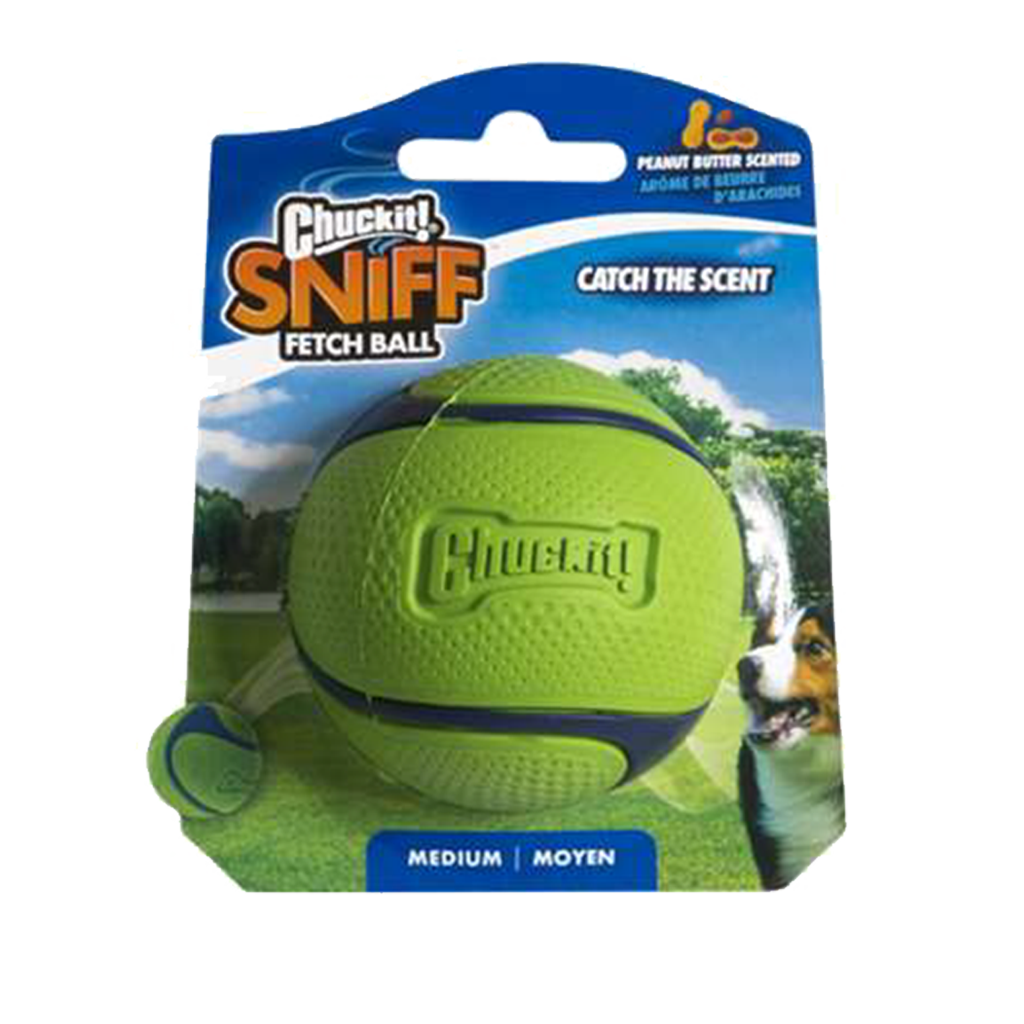 Chuckit! Hundeball, Erdnussbutter-Duft, Größe M