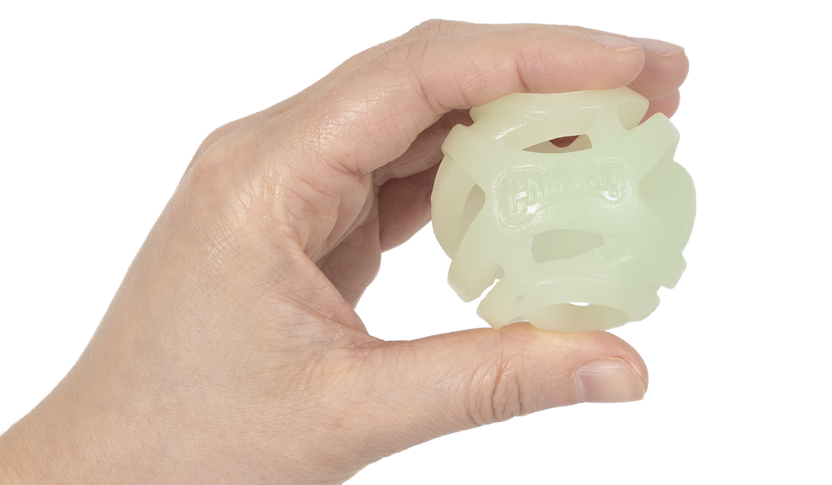 Chuckit Air Glow Fetch Ball, S, Ø 4,5 cm, 2 Stk