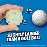 Chuckit Air Glow Fetch Ball, S, Ø 4,5 cm, 2 Stk