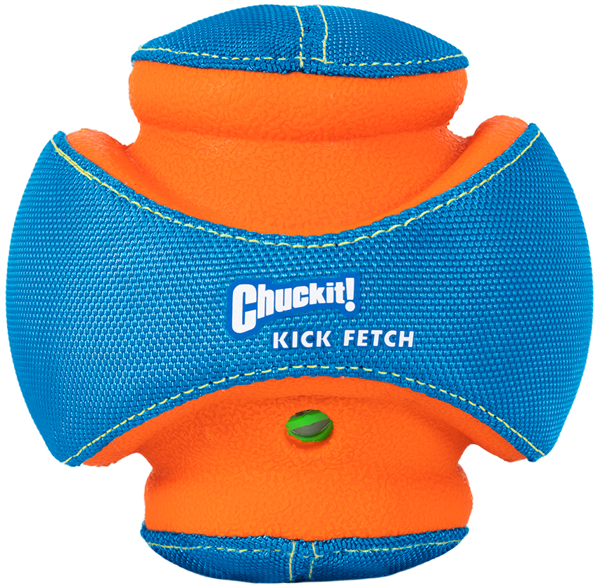 Chuckit! Kick Fetch Hundeball, Giggler, Ø 14 cm
