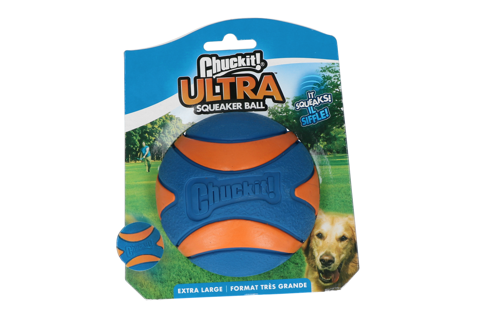 Chuckit! Ultra Squeaker Ball, XL, Ø 9 cm