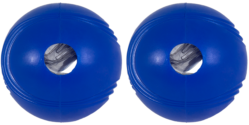 Chuckit! Super Crunch Ball, Ø 6 cm, Medium, 2 Stk