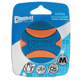 Chuckit! Ultra Squeaker Ball M, Ø 6 cm, Gummi, mit Quietscher, schwimmfähig