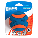 Chuckit! Hundeball, Ultra Squeaker, Gummi, Größe L, Ø 7 cm