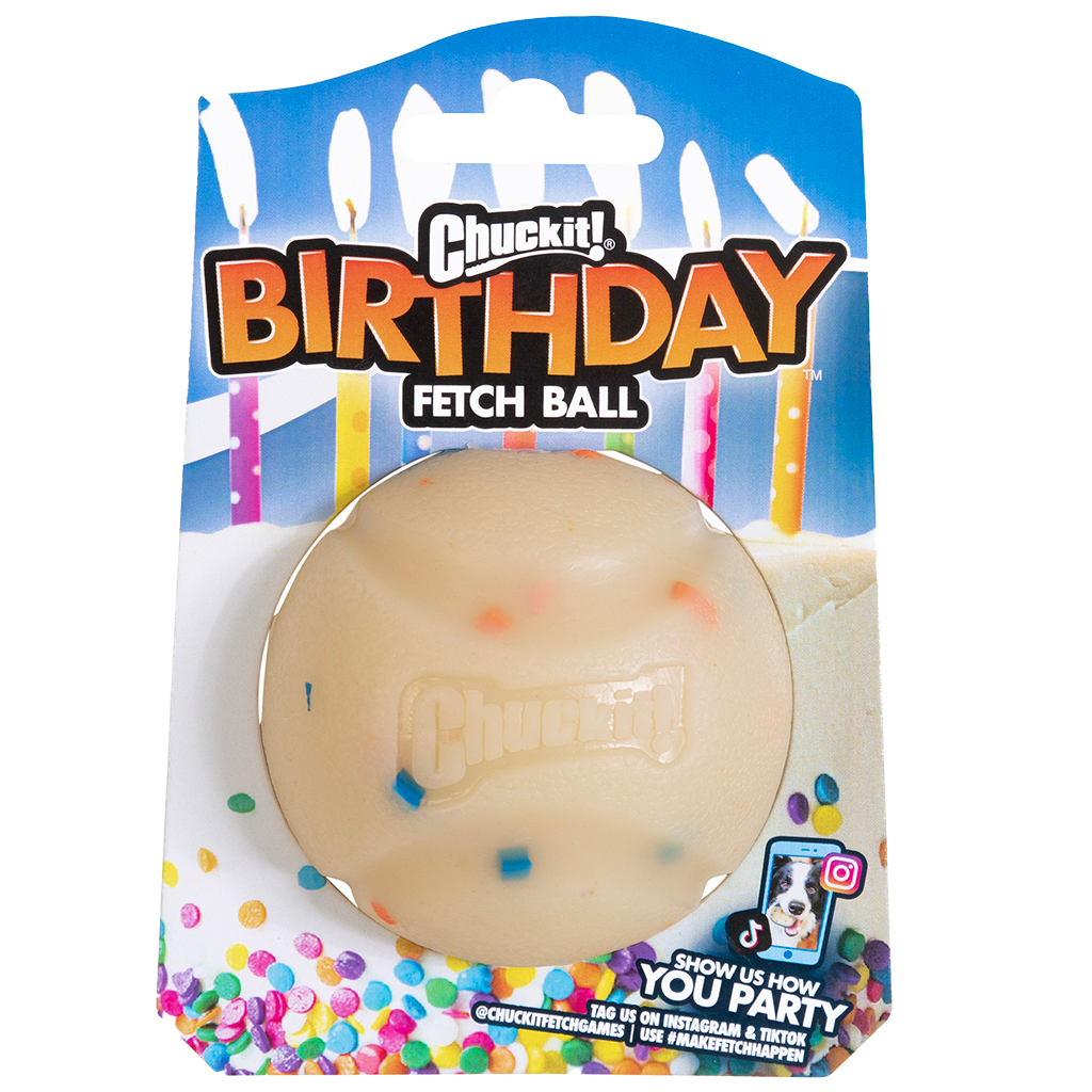 Chuckit Fetch Ball, Vanilleduft, Ø 6 cm, M