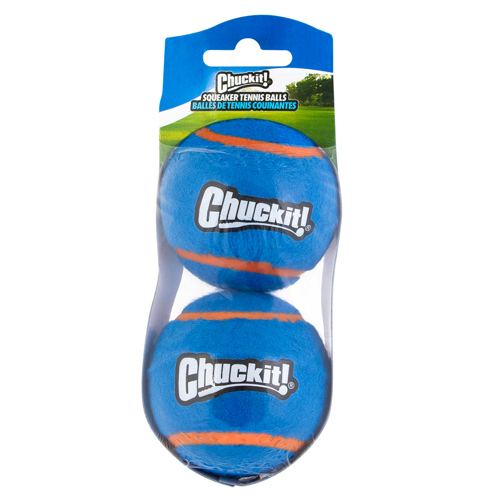 Chuckit! Hundeball, Quietscher, schwimmfähig, Ø 6 cm, 2 Stk