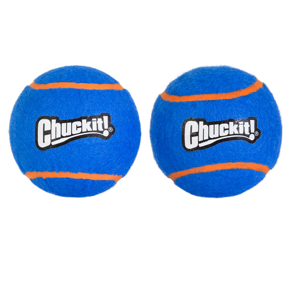 Chuckit! Hundespielball, Tennisball, Squeaker, XL, Ø 8 cm, 2 Stk