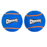 Chuckit! Hundespielball, Tennisball, Squeaker, XL, Ø 8 cm, 2 Stk