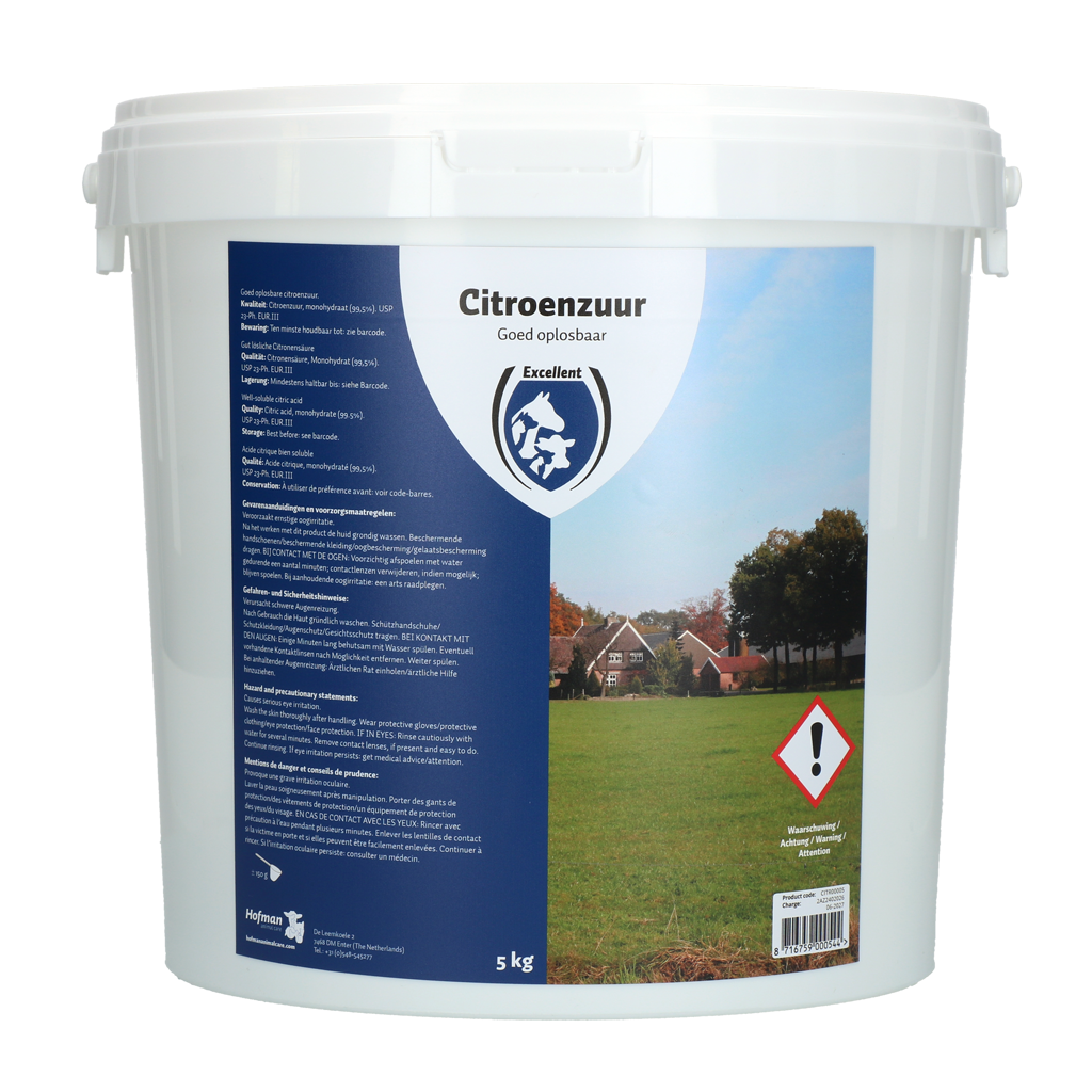 Excellent Zitronensäure, 99,5 %, 5 kg
